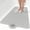 A Gray, variant on KALAKALA Bath Mat for Tub Non Slip: 39" X 17" Long Bathtub Mat with Hair Catcher│Big Drain Holes Shower Mats for Inside Shower│Machine Washable (White)