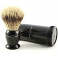 thumbnail image 2 of Edwin Jagger Meilleure Brosse de Voyage Blaireau avec Étui, Noir, 2 of 3