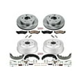 thumbnail image 3 of Power Stop Front and Rear Stock Replacement Drum and Shoe Kit KOE15166DK, 3 of 9