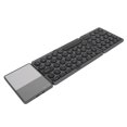 thumbnail image 1 of Foldable BT Keyboard, 64 Key Round Key Laptop Keyboard With Touchpad, Tablet PC Phone Multiple Device Connection, For IOS, For , For Win, 1 of 8