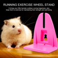 thumbnail image 1 of Support de Roue d'Exercice de Course pour Hamster Rat Support de Roue de Course Accessoires de Jouet pour Hamster Chinchilla, 1 of 5