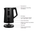 thumbnail image 2 of Salton Cool Touch Digital Control Kettle 1.5 L, 1500W, JK1956, 2 of 9