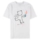 thumbnail image 5 of Elevenparis Hombres Mild Mild West Camiseta gráfica blanca S, 5 of 5