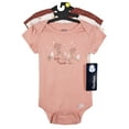 thumbnail image 5 of Gerber Baby Girl Short Sleeve Bodysuits, 3-Pack, Sizes Preemie - 12 Months, 5 of 13