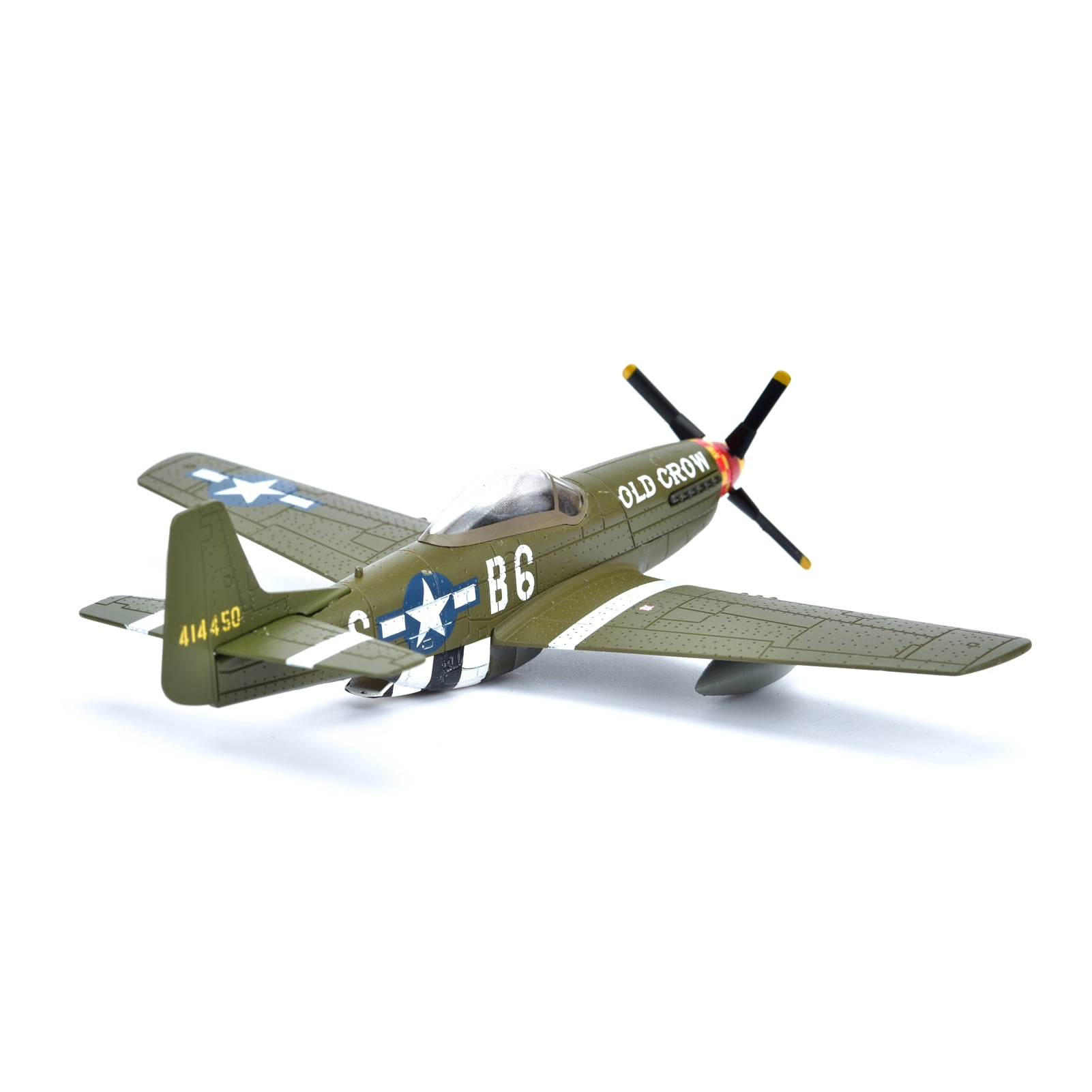 Avion De Collection Mustang P-51 D WWII - Échelle 1/72 - Modèle à Monter Ou Décoratif