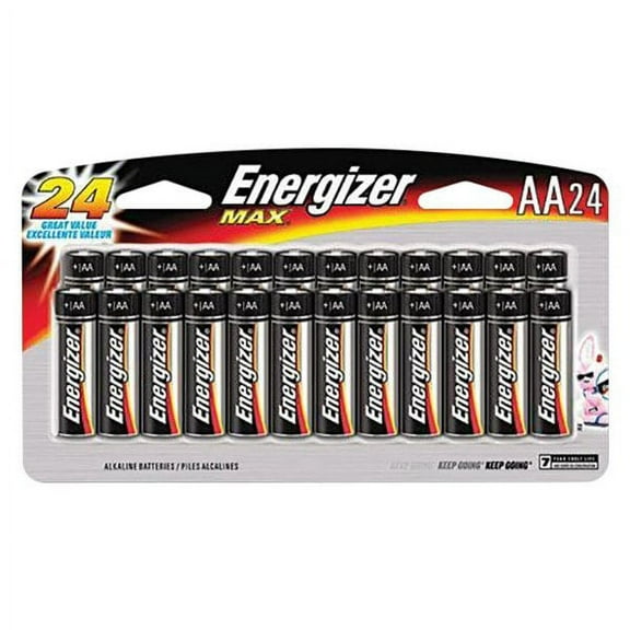 Energizer E91SBP24H - Max E91 AA Alkaline Batteries