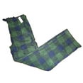 thumbnail image 2 of Hanes Men's Microfleece Plaid Sleep Pants - Navy/Green Buffalo, 2 of 3
