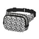 thumbnail image 2 of Balery Black White Halloween Mochila Cinturón para Mujeres y Hombres, Bolsa de Cintura Impermeable de Doble Capa con Correa, 2 of 9