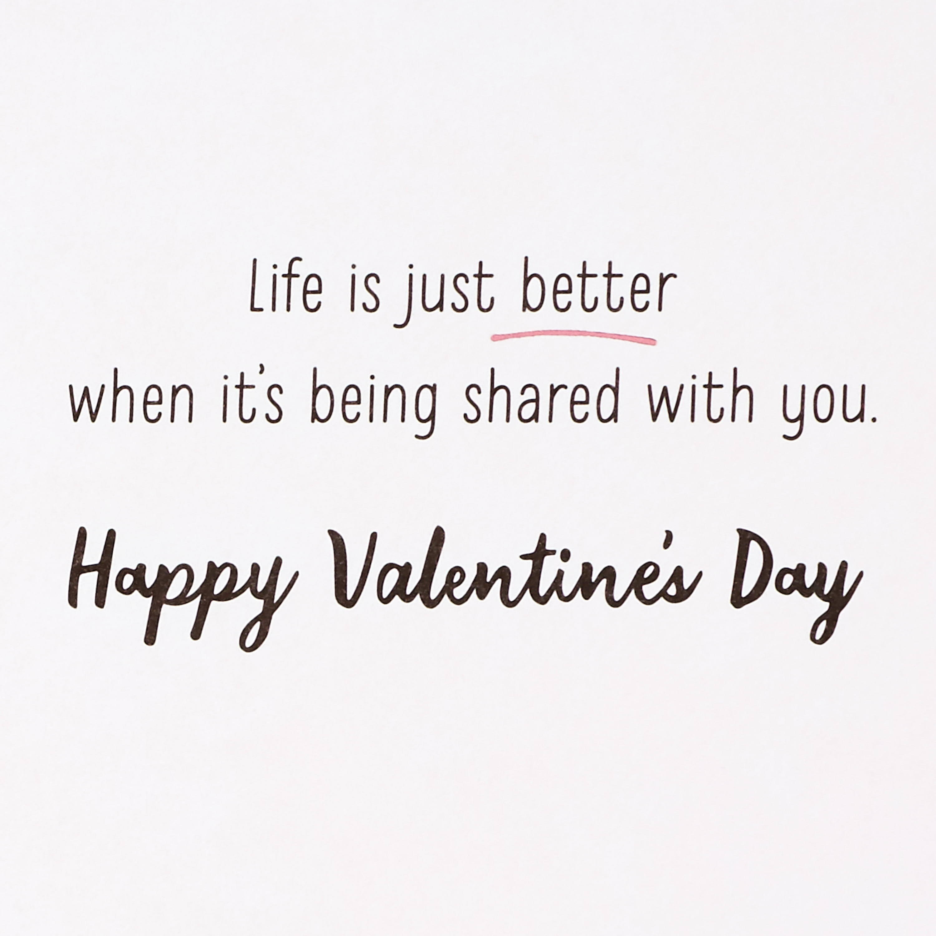 Hallmark Romantic Valentine's Day Card for Wife (so Happy Together)