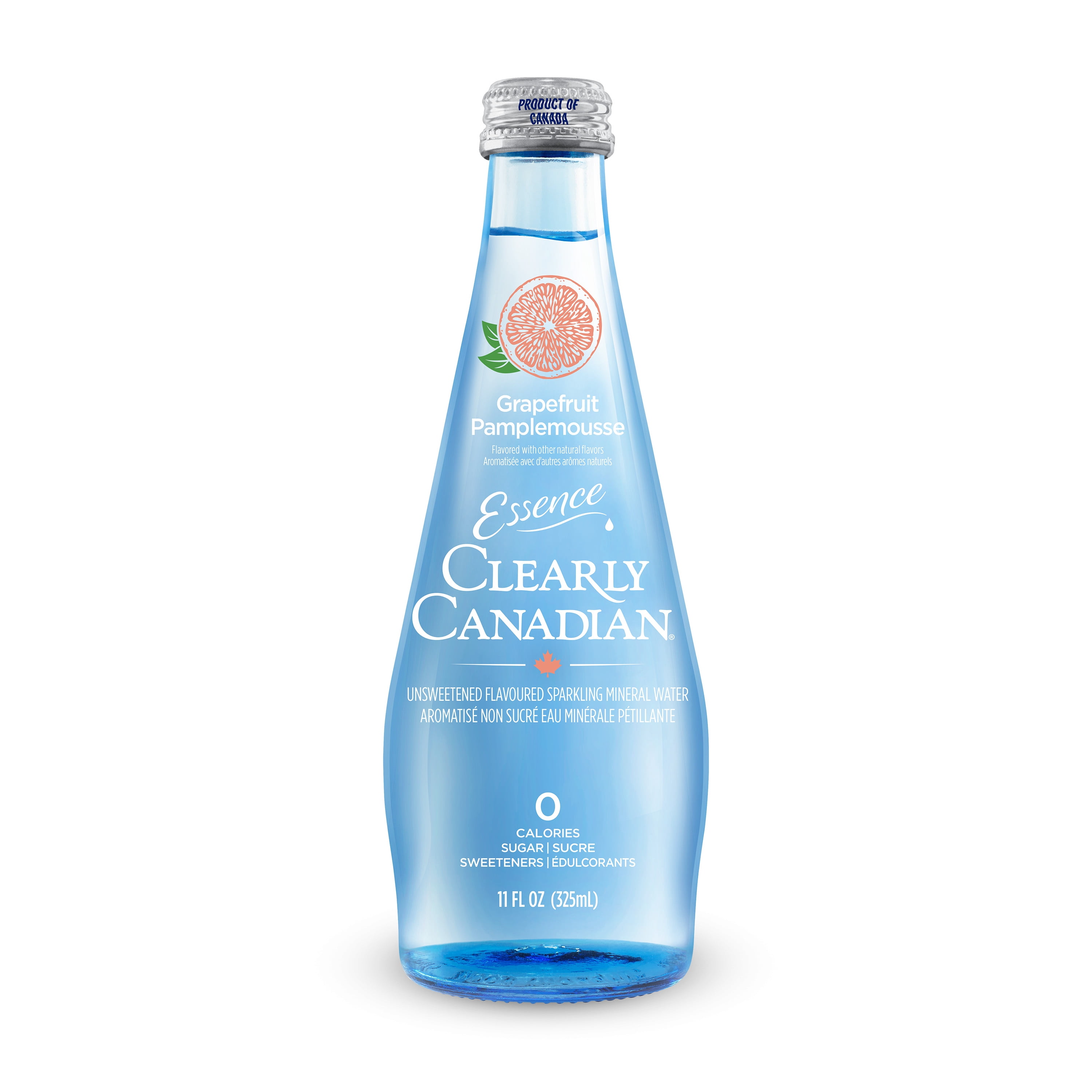Clearly Canadian Sparkling Water With Grapefruit Essence, No Allergens