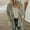 Gray, variant on Pyhlmscde Warm Fleece Jackets for Women Fuzzy Hooded Casual Coats with Pockets Ladies Cardigan Sweaters Outerwear