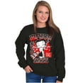 thumbnail image 3 of Kanji Style Betty Boop Major Sass Women Plus Size Sweatshirt Brisco Brands 4X, 3 of 5