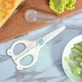 thumbnail image 4 of Pxyqht Ceramic Scissors, Portable Ceramic Scissors, Lightweight Kitchen Tool, Safe Food Cutting Scissors, Easy to Clean Scissors for Cooking Use, 4 of 7