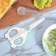 thumbnail image 4 of Tijeras de Cerámica para Niños con Tapa Protectora, Tijeras de Cocina Seguras, Herramienta para Cortar Alimentos con Cuchillas de Cerámica, 15 cm x 6.7 cm para la Preparación de Comida para Bebés., 4 of 7