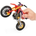 thumbnail image 3 of Supercross, Authentic Justin Brayton 1:10 Scale Collector Die-Cast Motorcycle Replica with Display Stand, 3 of 7