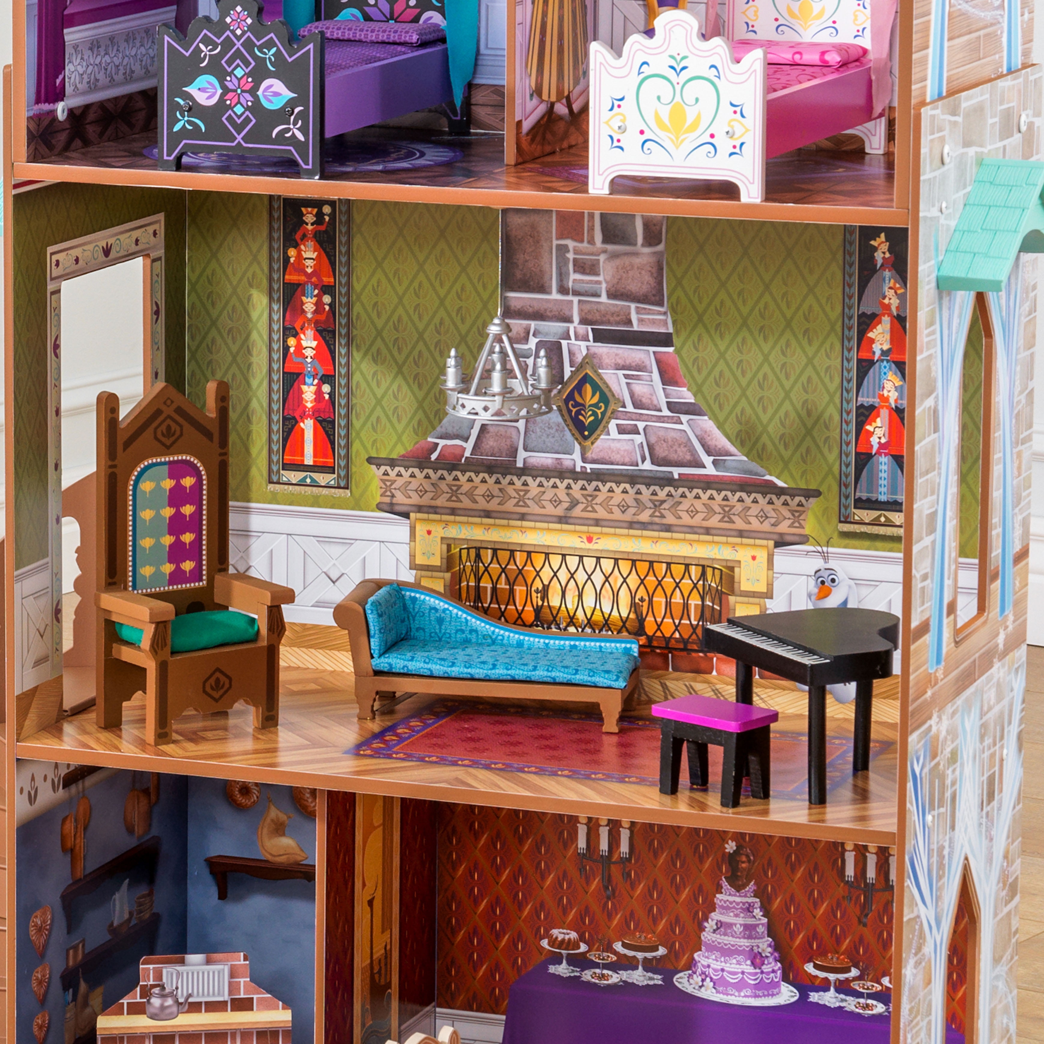 frozen arendelle palace dollhouse by kidkraft