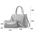 thumbnail image 2 of SAYFUT Women Leather Handbags Shoulder Bags Tote Purse Messenger Satchel Crossbody, 2 of 3