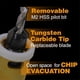 thumbnail image 5 of Tipped Countersink Drill Bits Set with Low Friction Depth Stop, 1/4in Quick Change Countersink Drill for Wood, Plastic, 5 of 5