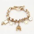 thumbnail image 3 of Pulsera con colgante de cristal, regalo, joyería, amuleto Blanco, 3 of 5
