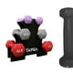 thumbnail image 1 of Set Mancuernas Vinílicas 3 Pares De 2,4, 6 Lb Tayga Con Rack Color Negro, 1 of 5