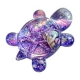 thumbnail image 2 of Clearance Under $5 Glitter Quicksand Turtle Figurine Stress Relief Desk Home Decoration,1PC,Purple, 2 of 5