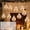 Multicolor 04#, variant on Christmas Dreamy Glowing Balls Curtain String Lights, 10 Clear Globe Balls with Built-in Mini Ornaments, Flexible Durable Warm Light LED Decor for Indoor Window Mantel Home Holiday Party Display