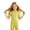 Yellow, variant on Ludearly Girls Rash Guard Swimsuit One Piece Short Sleeve Front Zipper Swimwear UPF 50 Bathing Suits 9-10 Years&Multicolour#01