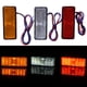 thumbnail image 5 of Riwesomey Reflector rectangular LED Universal para motocicleta, luz trasera, lámpara de señal de giro de freno para motocicleta Type7 NO7 Riwesomey VI0007-03B, 5 of 6