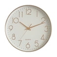 thumbnail image 1 of Sala de estar casera creativa y moderna, reloj digital tridimensional simple., 1 of 5