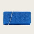 thumbnail image 2 of Alkepwun Womens Purses Casual Versatile Sparkling Glitter Evening Clutch Wheat Sheaf Texture Chain Strap Envelope Bag for Prom Wedding Party Banquet Date, 2 of 6