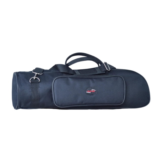 Funda para trompeta Three Key, estuche para trompeta, protección resistente a los arañazos, funda viaje para violín, bolso hombro para uso Negro