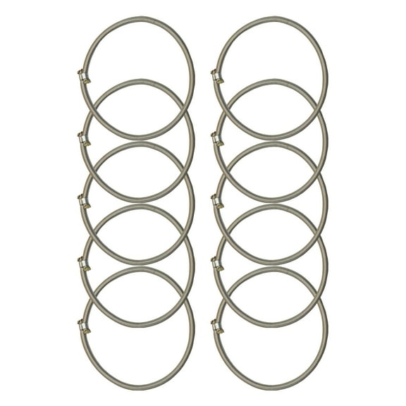 10x Correas De Amarre De Cuerda Elástica De Trampolín Para Lona De Tienda De Trampolín Interior Gris SM SunniMix cuerda elástica para trampolín