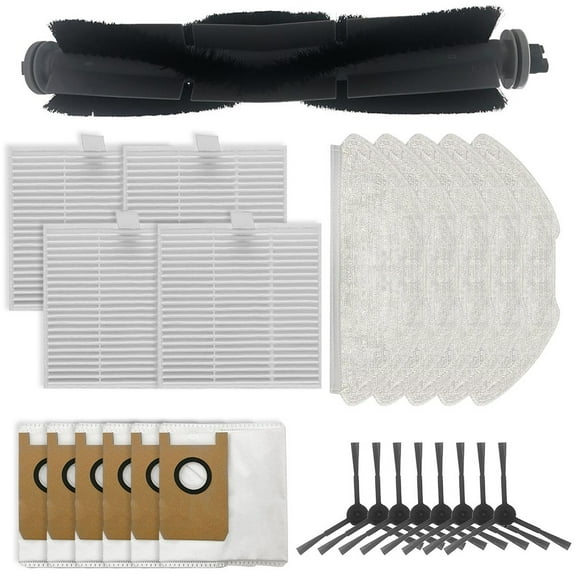 Main Brush Filter Mop Cloth Dust Bag Set for AIRROBO T20 T20  Robot Vacuum Cleaner