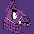 thumbnail image 2 of Men's Fortnite Fierce Victory Llama Graphic Tee Purple Large, 2 of 4