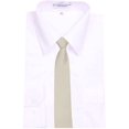 thumbnail image 2 of Boys 14 inch Solid Color Zipper Necktie Ties - Many Colors Available, 2 of 2