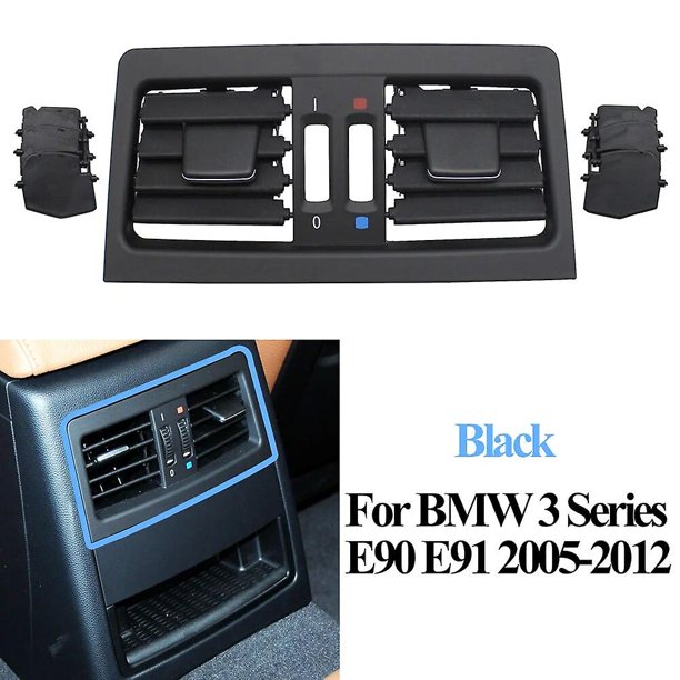 Rear AC Vent Grille Air Conditioning Panel Cover Trim Replacement for BMW 3 Series E90 E91 2005-2012 64227210639~10223