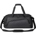 thumbnail image 1 of Bolsa de viaje para hombre de gran capacidad con separación de ropa húmeda y seca, compartimento independiente para zapatos y bolsa deportiva impermeable (gris), 1 of 5