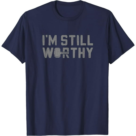 Superhero Thor I'm Still Worthy DTG Print Unisex T-Shirt