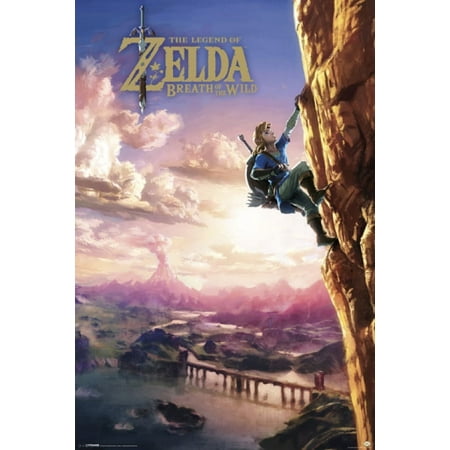 Zelda - BotW - Climbing Poster (24 x 36)