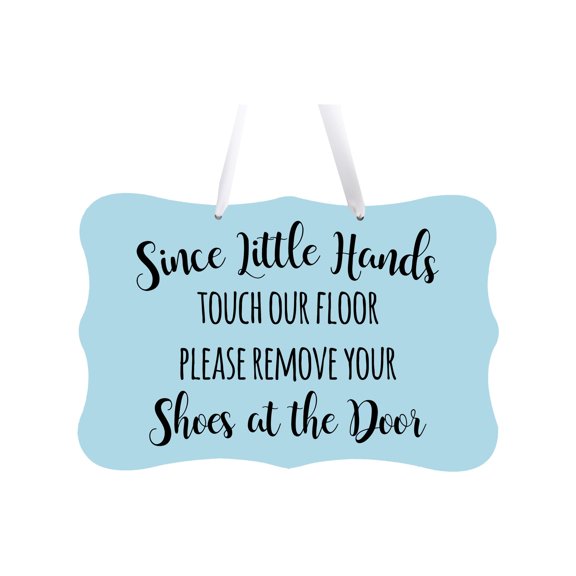 LifeSong Milestones Shaped Rope Sign For New Home Design 1 - Little Hands