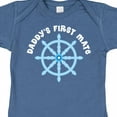thumbnail image 4 of Inktastic Daddy's First Mate Sailing Nautical Boys Baby Bodysuit, 4 of 5