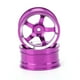 thumbnail image 1 of Cubo De Rueda De Coche RC, Cubo De Rueda 1/10 Cubo De Tracción De Rueda De Coche RC, 4 Piezas RC Drift Car Para RC Touring Car RC Truck RC Buggy YLSHRF Púrpura, 1 of 8