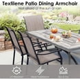 thumbnail image 3 of Vitarpatio Outdoor Dining Chairs - Set of 2, High Back Metal Patio Chairs, 3 of 8