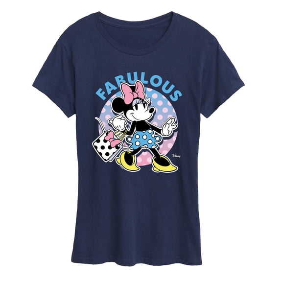 Disney - Fabulous Minnie - Women's Short Sleeve Graphic T-Shirt
