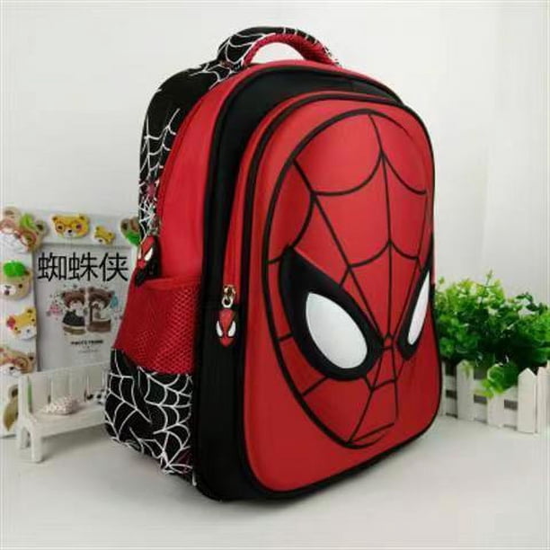 Mochila Escolar Infantil Spiderman Escuela Primaria