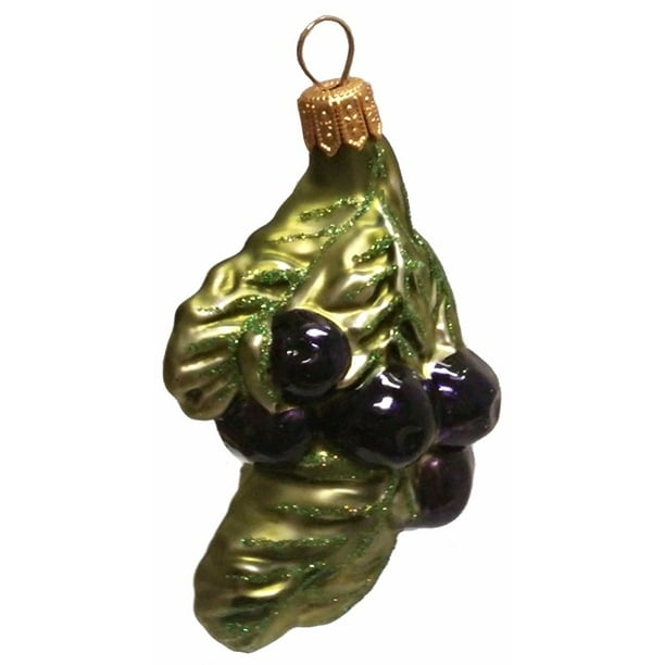 Blueberry Christmas Ornament 