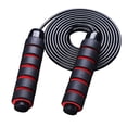 thumbnail image 1 of Agiferg Multi-style Thick Foam Type Handle Length Adjustable Fitness Steel Wire Rope, 1 of 2
