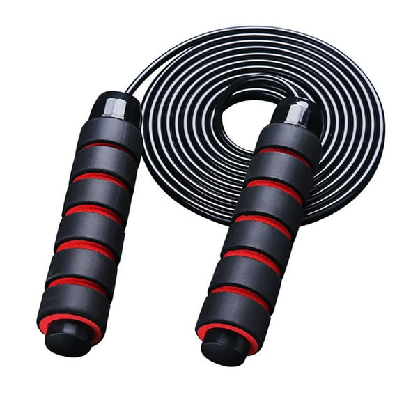 EGNMCR Multi-style Thick Foam Type Handle Length Fitness Steel Wire Rope Fitness skipping rope