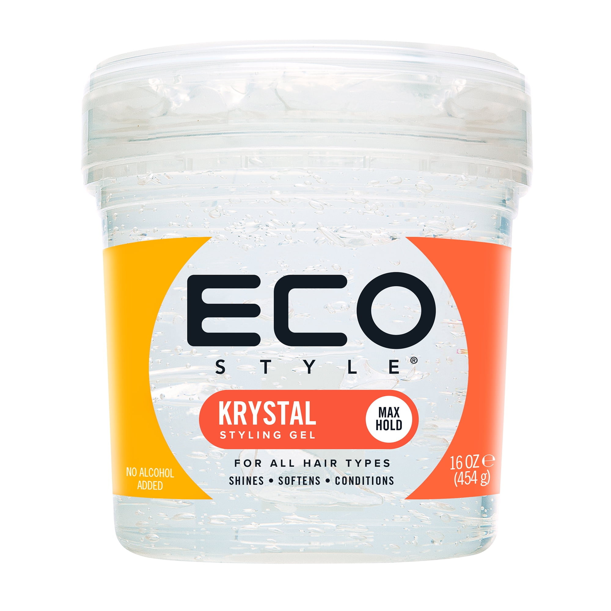 (3 pack) Eco Style Krystal Styling Gel 16 oz
