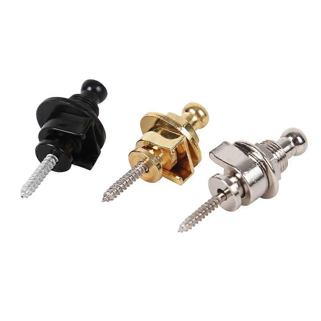 Sturdy Strap Locks for Bass Instruments with Simple Setup and Durability